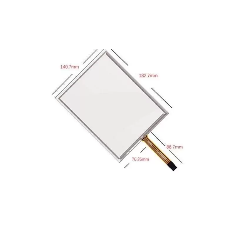 تاچ مقاومتی 8.0 اینچ 4 پین touch screen 8 inch - کویر الکترونیک