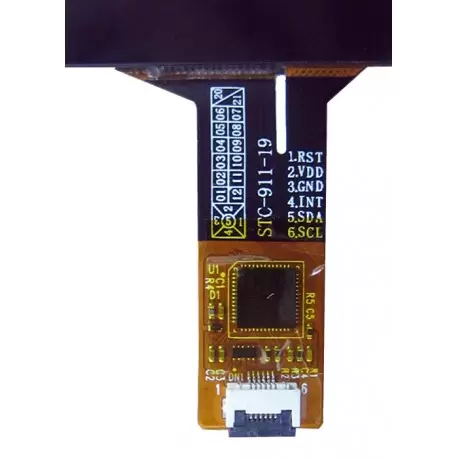 تاچ خازنی 7 اینچ 6 پین مدل GT911-کویرالکترونیک تاچ خازنی 7 اینچ 6 پین مدل GT911-کویرالکترونیک