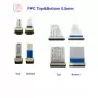 سوکت اهرمی 24پین FPC 24PIN 0.5mm Top&Bottom Connector -کویرالکترونیک
