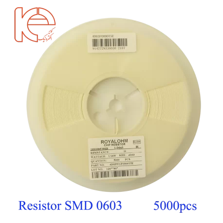 مقاومت 49.9R - Network - Resistor - SMD (0603) 1% - کویر الکترونیک مقاومت 49.9R - Network - Resistor - SMD (0603) 1% - کویر الکترونیک