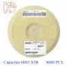 خازن4.7UF (0603) 16V X5R-کویرالکترونیک  خازن4.7UF (0603) 16V X5R-کویرالکترونیک