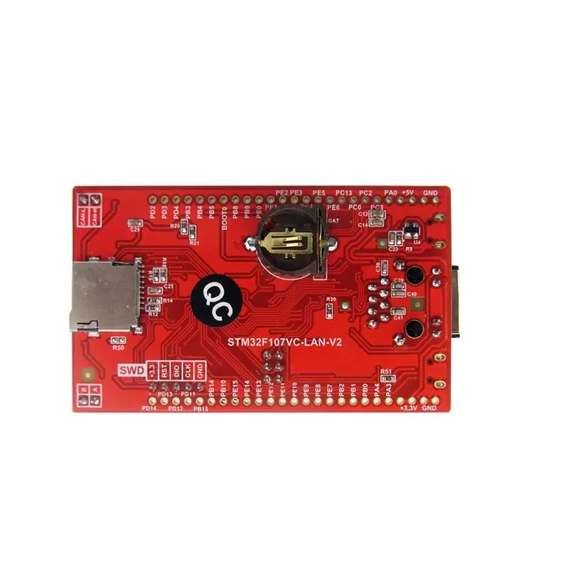 برد کاربردی  و حرفه ای  STM32F107VC-LAN-V2 - کویرالکترونیک