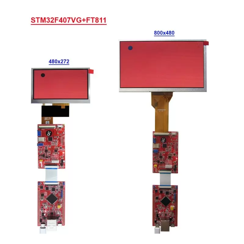 برد کاربردی  و حرفه ای  STM32F407VG-LAN-V3 کویرالکترونیک