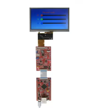 درایور برد  EWB-FT8xx-V1.0 BOARD باآیسی راه انداز FT810 -کویرالکترونیک