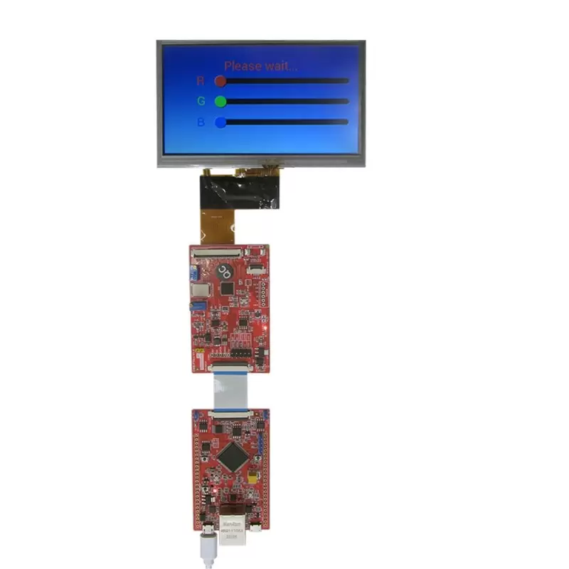 درایور برد  EWB-FT8xx-V1.0 BOARD باآیسی راه انداز FT810 -کویرالکترونیک