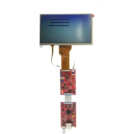 درایور برد  EWB-FT8xx-V1.0 BOARD باآیسی راه انداز FT810 -کویرالکترونیک