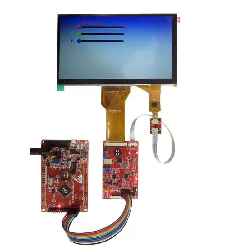 درایور برد  EWB-FT8xx-V1.0 BOARD باآیسی راه انداز FT811 -کویرالکترونیک