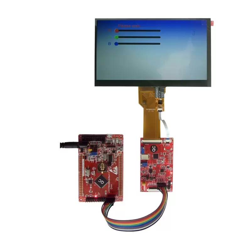 درایور برد  EWB-FT8xx-V1.0 BOARD باآیسی راه انداز FT811 -کویرالکترونیک