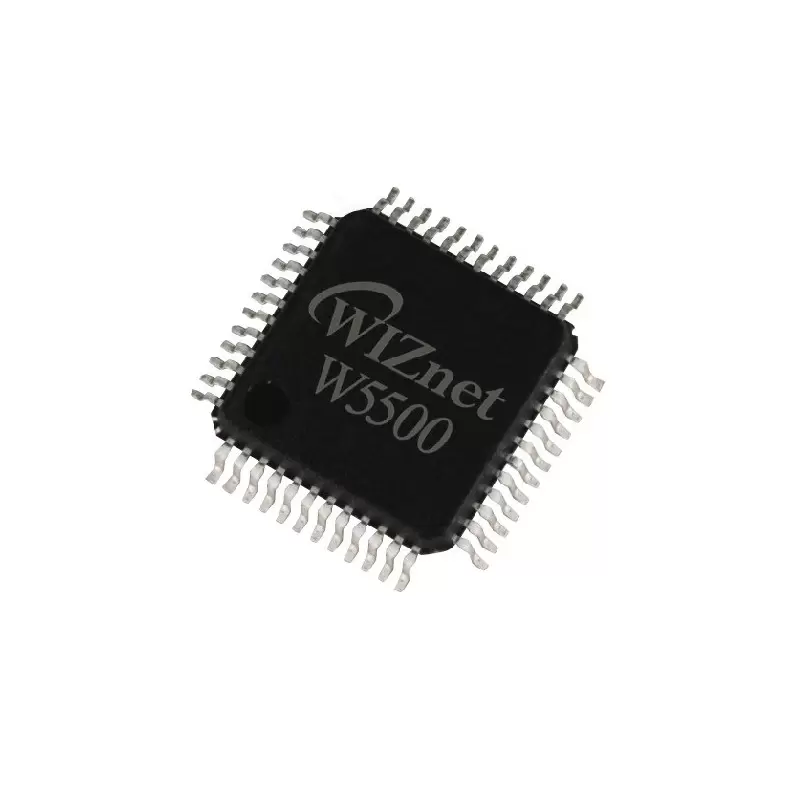 آیسی اترنت  W5500-Ethernet Interface IC 48P-LQFP- کویرالکترونیک