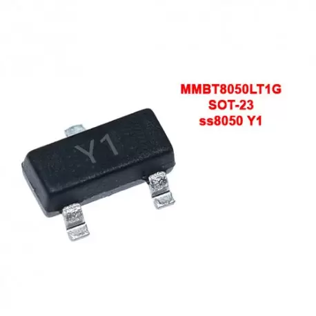 ترانزیستور MMBT8050LT1G پکیج SOT-23- کویرالکترونیک ترانزیستور MMBT8050LT1G پکیج SOT-23- کویرالکترونیک