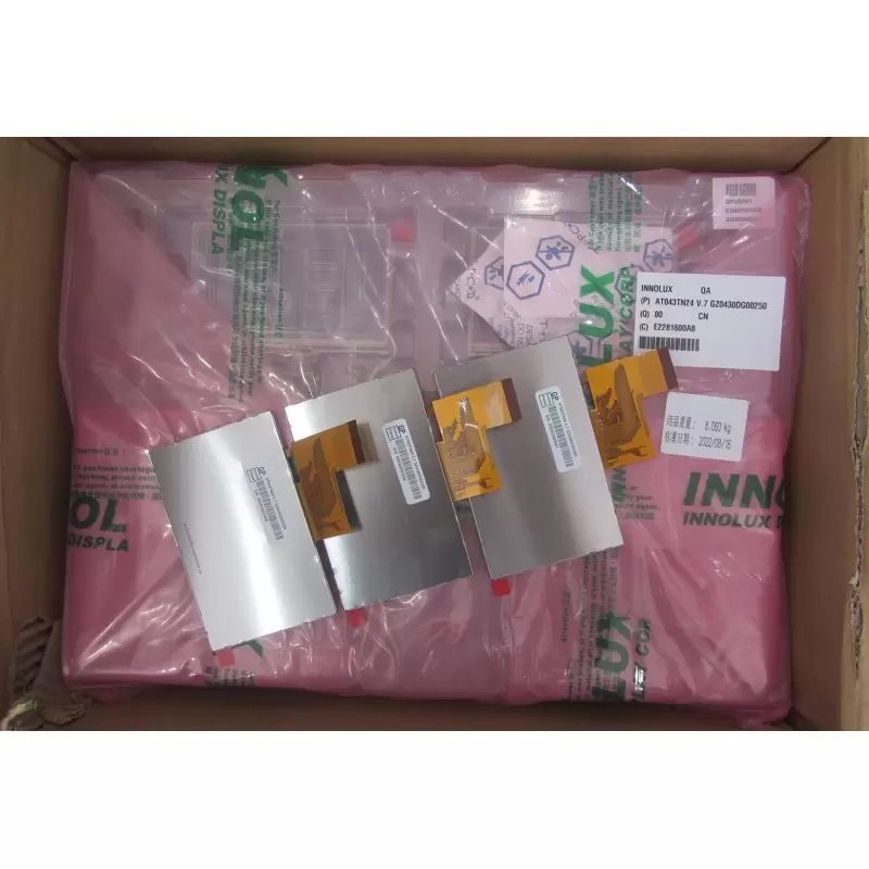LCD 4.3 inch Original innolux Module AT043TN V.7 whit Touch-کویرالکترونیک