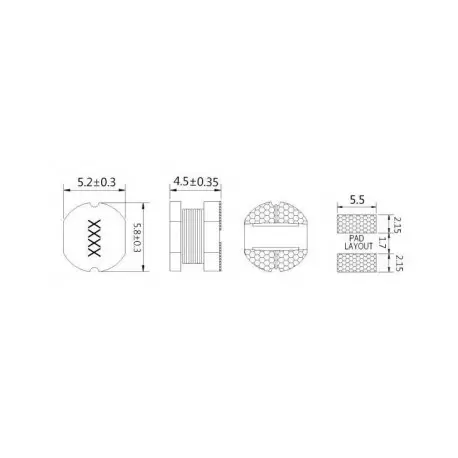 سلف CD54 10UH 10% - کویر الکترونیک سلف CD54 10UH 10% - کویر الکترونیک