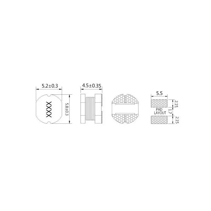 سلف CD54 10UH 10% - کویر الکترونیک