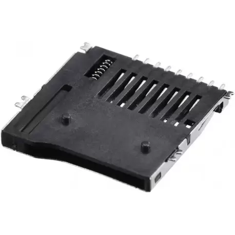 سوکت میکرو اس دی جک دار Micro SD Card Socket - کویر الکترونیک سوکت میکرو اس دی جک دار Micro SD Card Socket - کویر الکترونیک