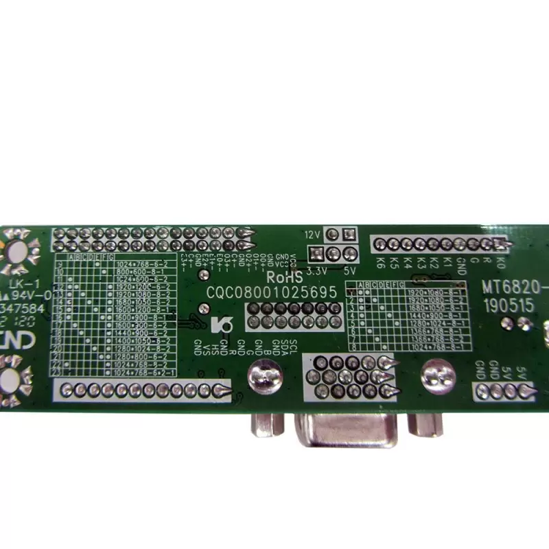 درایور برد تصویری VGA to LED/ ساپورت LED 10.1, 13.3, 14.1, 15.6 -کویرالکترونیک