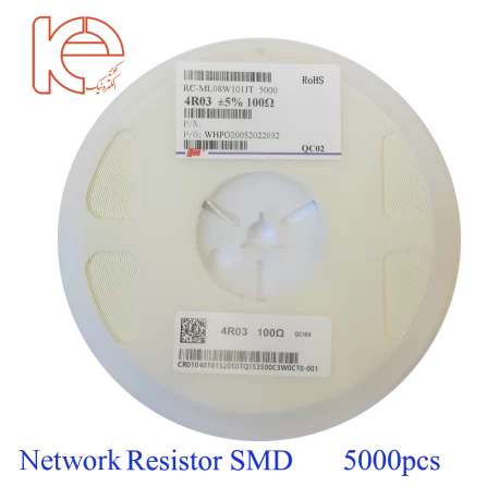 مقاومت 100R - Network - Resistor - SMD (0603) 5% - کویر الکترونیک مقاومت 100R - Network - Resistor - SMD (0603) 5% - کویر الکترونیک