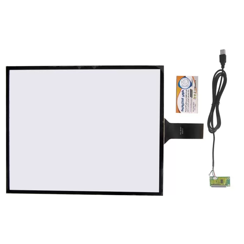 تاچ خازنی 17.0 اینچ کیفیت بالا قابلیت کار در تمامی سیستم عامل ها touch 17 inch -کویرالکترونیک