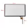 تاچ خازنی 9.0 اینچ 6پین با درایور GT9271 صنعتی و کیفیت بسیار بالا- 9 inch - کویر الکترونیک تاچ خازنی 9.0 اینچ 6پین با درایور GT9271 صنعتی و کیفیت بسیار بالا- 9 inch - کویر الکترونیک