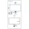 تاچ خازنی 9.0 اینچ با درایور GT911 قابلیت اتصال با 6 پین I2C و USB مدل STC-09095-5 - کویر الکترونیک تاچ خازنی 9.0 اینچ با درایور GT911 قابلیت اتصال با 6 پین I2C و USB مدل STC-09095-5 - کویر الکترونیک