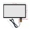 تاچ خازنی 10.1 اینچ 16:9 با درایور GT911 قابلیت اتصال با 6 پین I2C و USB مدل STC-10140-3 - کویر الکترونیک تاچ خازنی 10.1 اینچ 16:9 با درایور GT911 قابلیت اتصال با 6 پین I2C و USB مدل STC-10140-3 - کویر الکترونیک