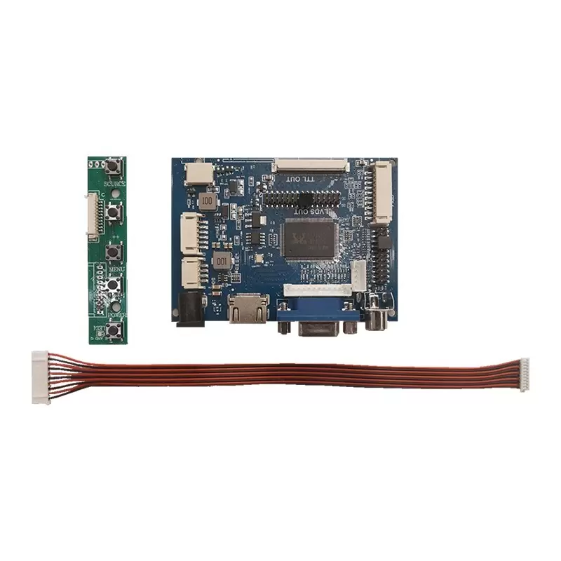 درایور برد تصویری با ورودی VGA+HDMI مخصوص برد رزبری -کویرالکترونیک