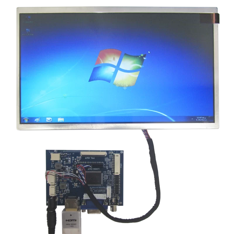 ال ای دی 10.1 اینچ با رزولوشن 1024*576 - B101AW01 - led 10.1inch - گرید A - کویر الکترونیک 