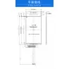 5.5-inch TFT long vertical screen + MIPI to HDMI driver board 1080x1920 5.5-inch TFT long vertical screen + MIPI to HDMI driver board 1080x1920