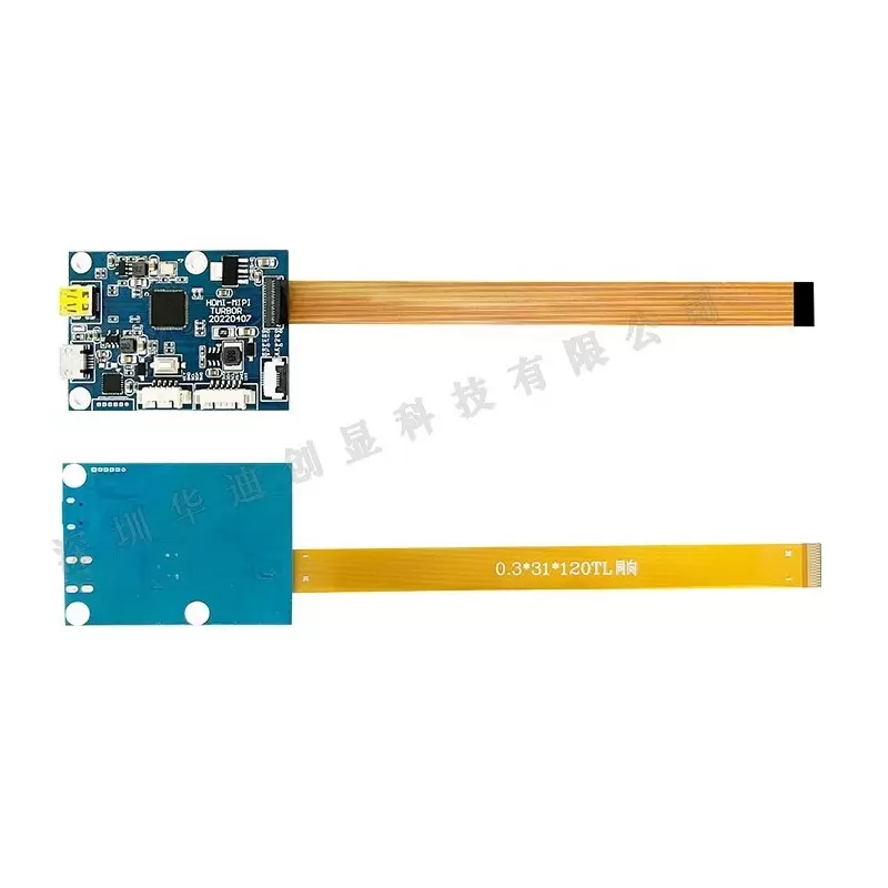 6.2-inch IPS vertical LCD screen 720x1280 A620IQ915BD + HDMI to MIPI driver board