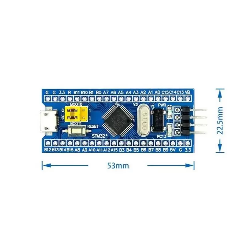 برد STM32F103C8T6 board+ori micro