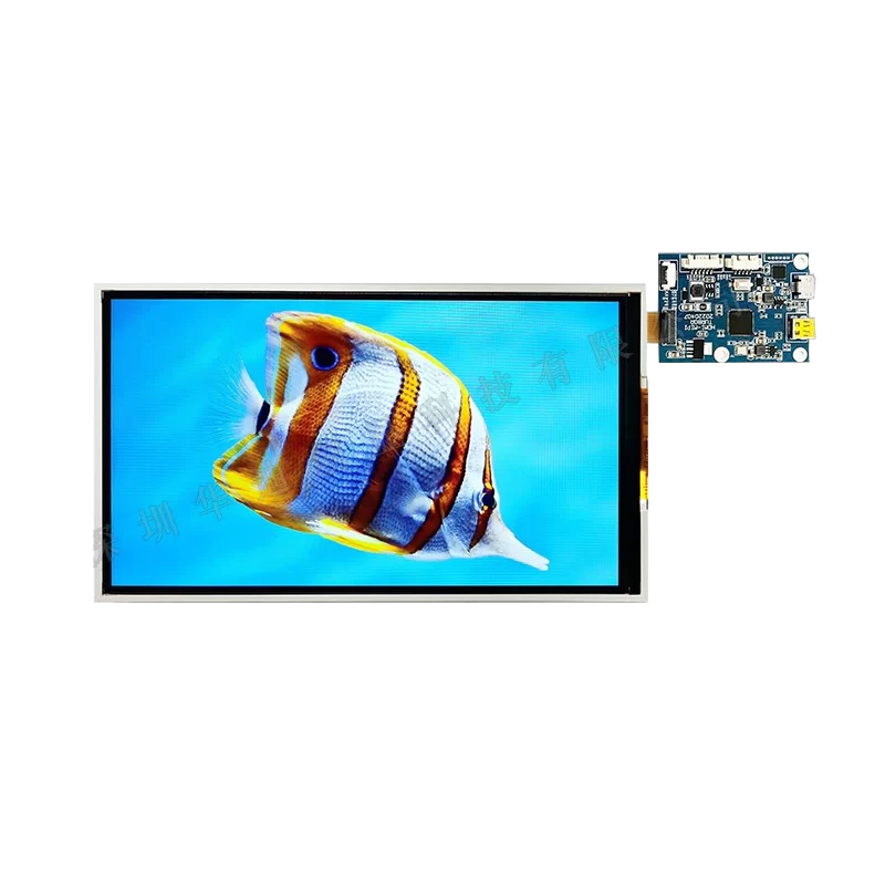 6.2-inch IPS vertical LCD screen 720x1280 A620IQ915BD + HDMI to MIPI driver board