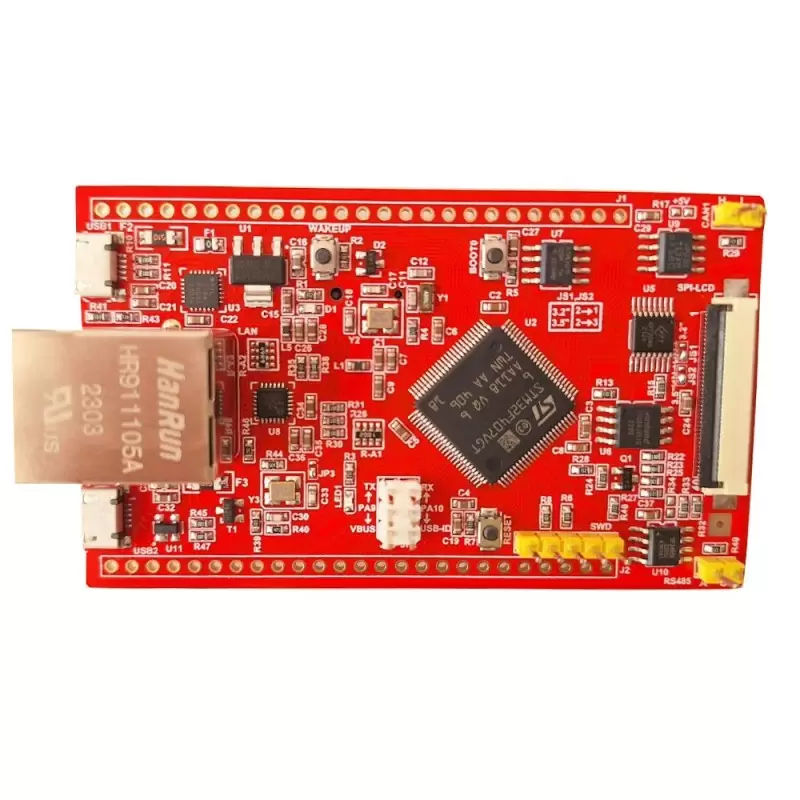 برد کاربردی  و حرفه ای  STM32F407VG-LAN-V4 کویرالکترونیک