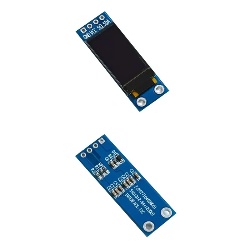 oled 0.77 inch OLED display module highbrightness 128x64  iic/ssd1312 -کویر الکترونیک.