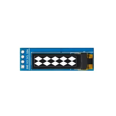 OLED 0.87 inch OLED Module 128x32 IIC / SSD1316-کویر الکترونیک