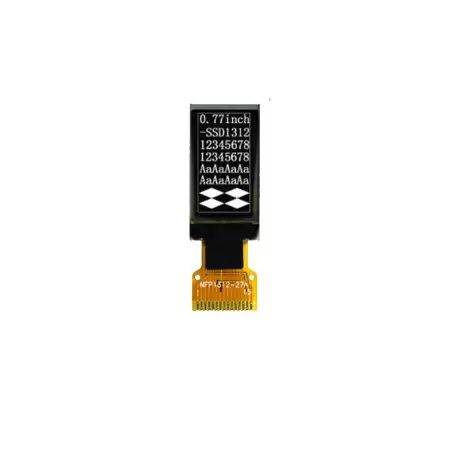 OLED 0.77 inch  128x64  15pin SPI/SSD1312-کویر الکترونیک