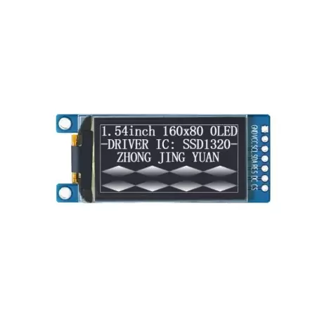 OLED 1.54 inch OLED   Module     160x80 spi -iic /ssd1320-کویر الکترونیک. OLED 1.54 inch OLED   Module     160x80 spi -iic /ssd1320-کویر الکترونیک.