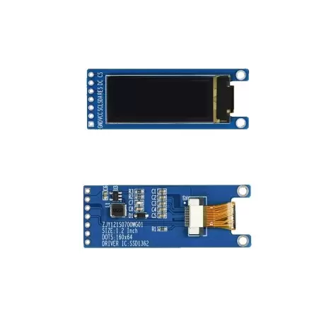 OLED 1.21 inch OLED   Module  160x64 4- spi / ssd 1362-کویر الکترونیک