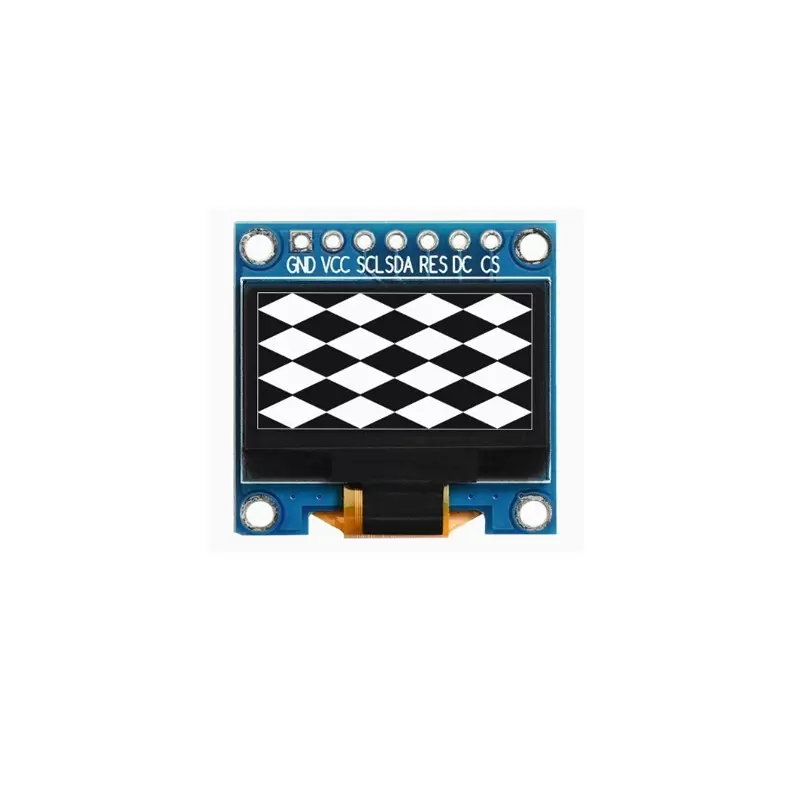 OLED 0.96 inch oled Module  white 128x64 SPI,IIC / SSD1315-کویر الکترونیک