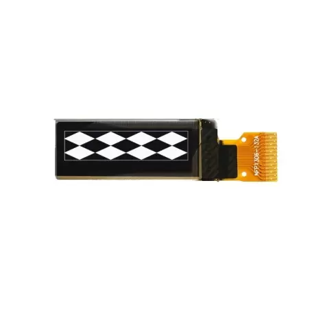 OLED 0.91 inch White 128x32 IIC / SSD1306-کویر الکترونیک. OLED 0.91 inch White 128x32 IIC / SSD1306-کویر الکترونیک.