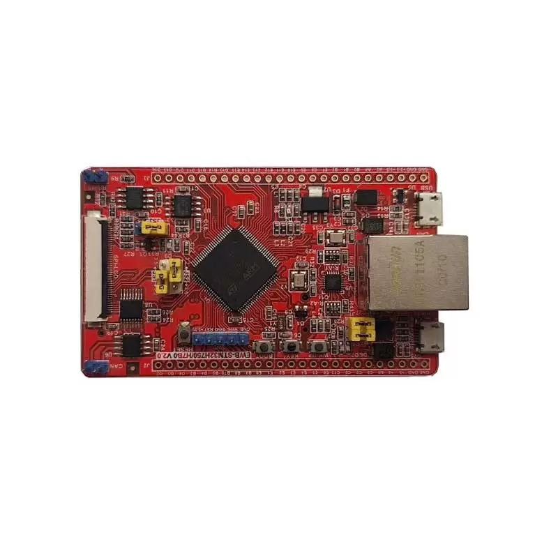 برد کاربردی  و حرفه ای STM32H750VBT6 ساپورت السیدی MCU -40پین EWB-STM32H750-LAN-V2.0