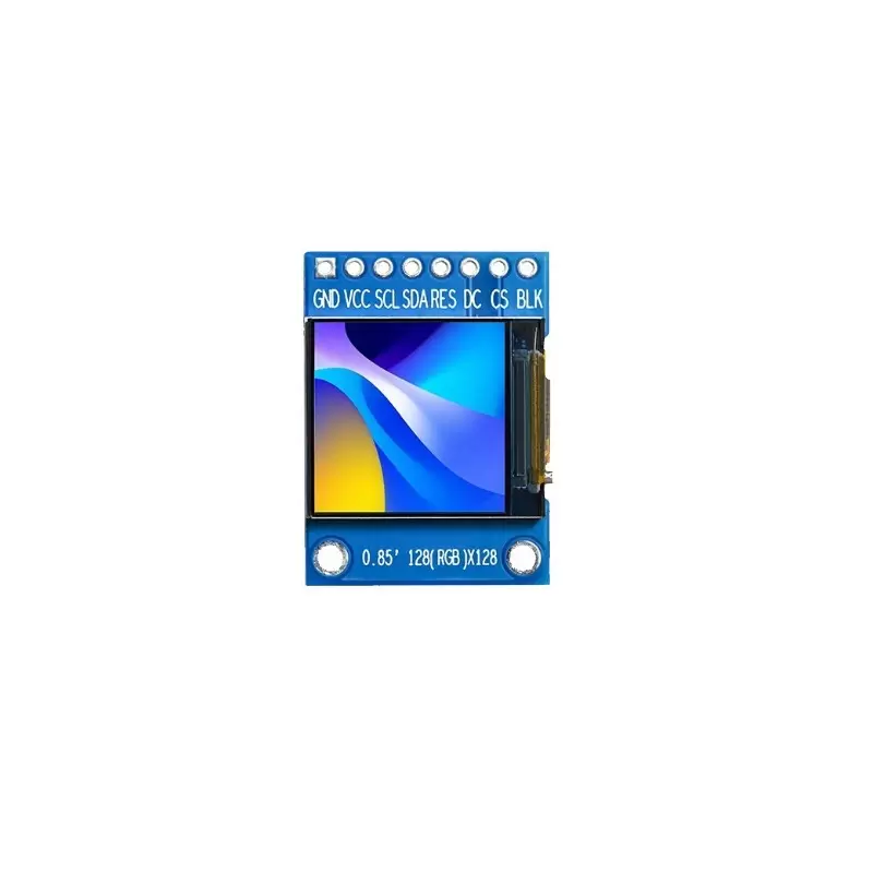 Module 0.85-inch TFT LCD display 128x128 resolution HD IPS GC9107-کویر الکترونیک