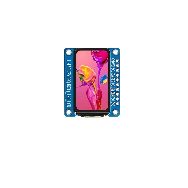 Module 1.47-inch LCD display HD ips172x320 st7789 driver LCD screen-کویر الکترونیک