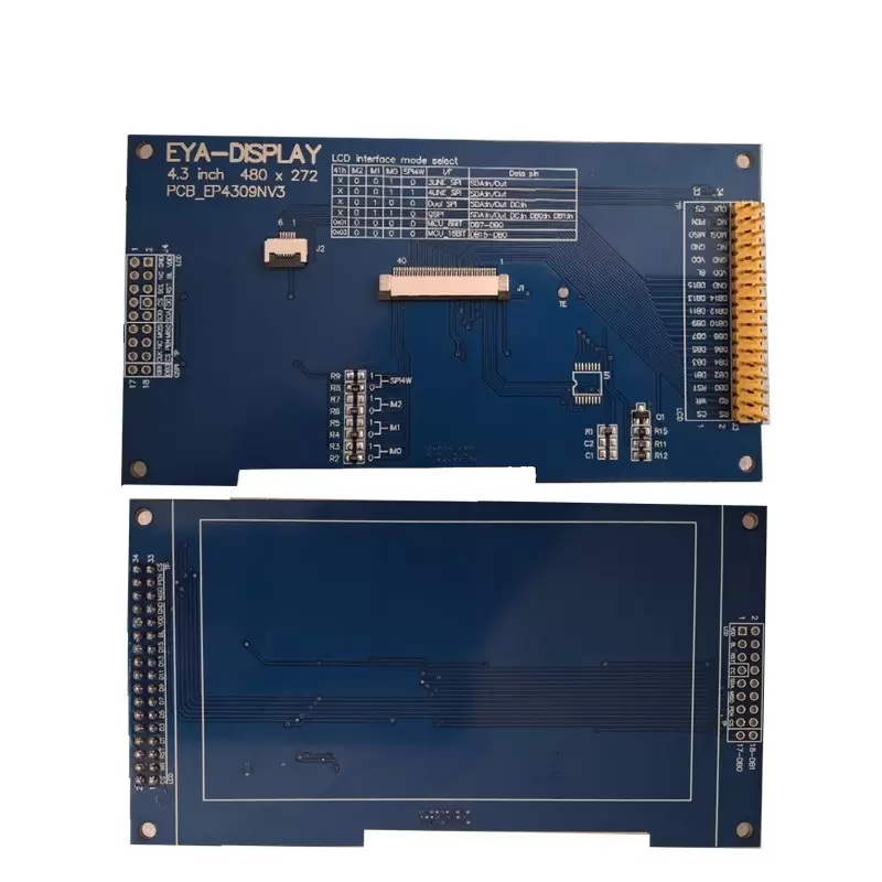 8bit adaptor PCB  for 4.3