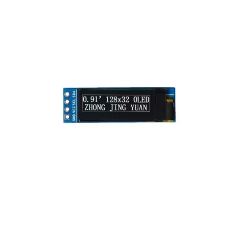 OLED 0.91 inch OLED Module White 128x32 IIC / SSD1306-کویر الکترونیک OLED 0.91 inch OLED Module White 128x32 IIC / SSD1306-کویر الکترونیک