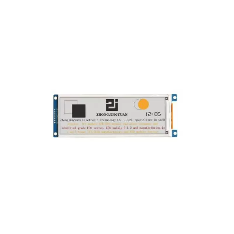 Module EPD E-Paper 5.79 inch 272x792 pixel-SSD1683-Black, white, red, and yellow-کویر الکترونیک.