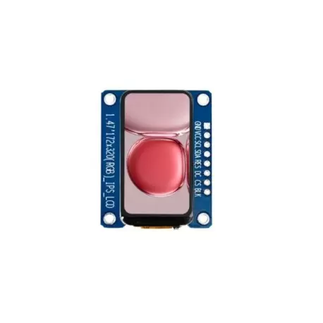 Module 1.47 inch LCD display HD 172x320 st7789 driver LCD screen-کویر الکترونیک . Module 1.47 inch LCD display HD 172x320 st7789 driver LCD screen-کویر الکترونیک .