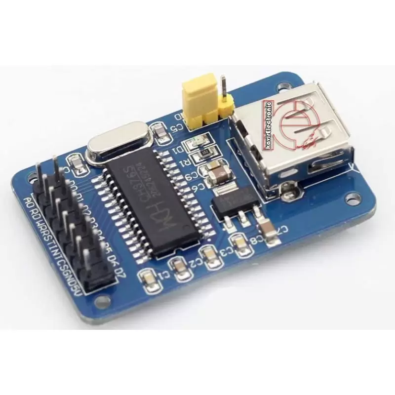 ماژول USB HOST با آیسی CH376S  -کویرالکترونیک