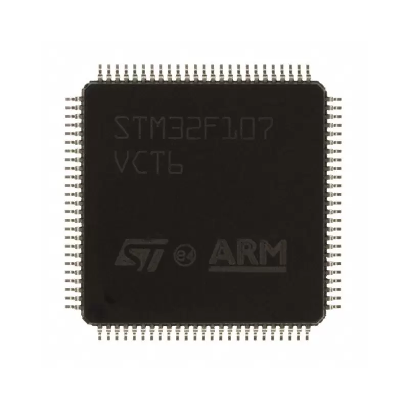 میکروکنترلر stm32f107vc6 اورجینال LQFP100 کویر الکترونیک